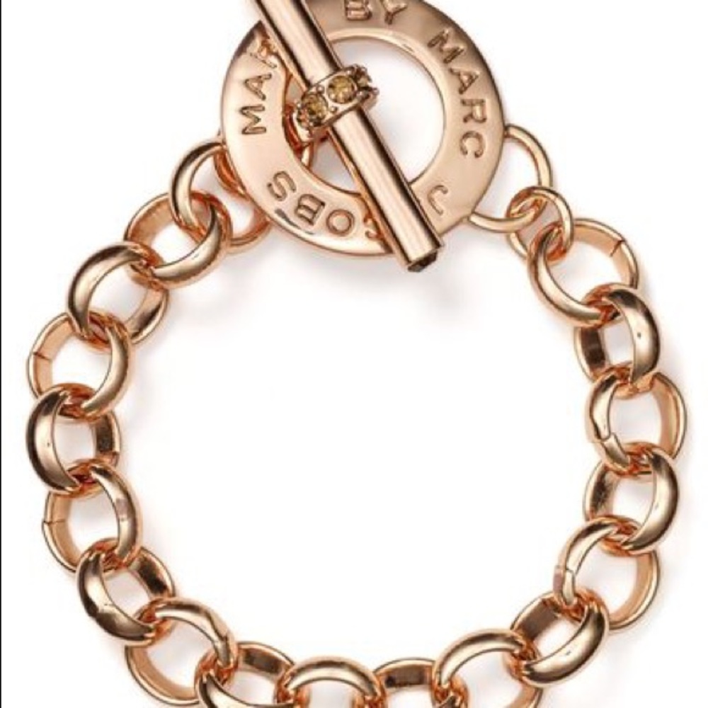 Marc Jacobs Rose Gold Toggle Bracelet